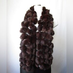 Vintage fur scarf